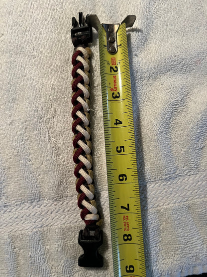 Three Paracord Bracelets