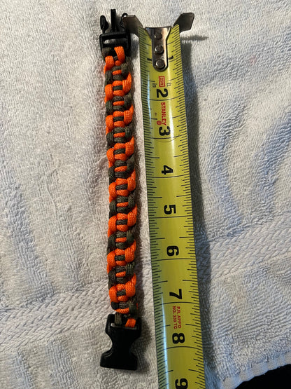 Three Paracord Bracelets